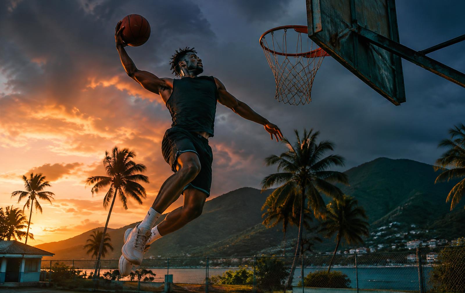 Basketball — active lifestyle with Tropikade