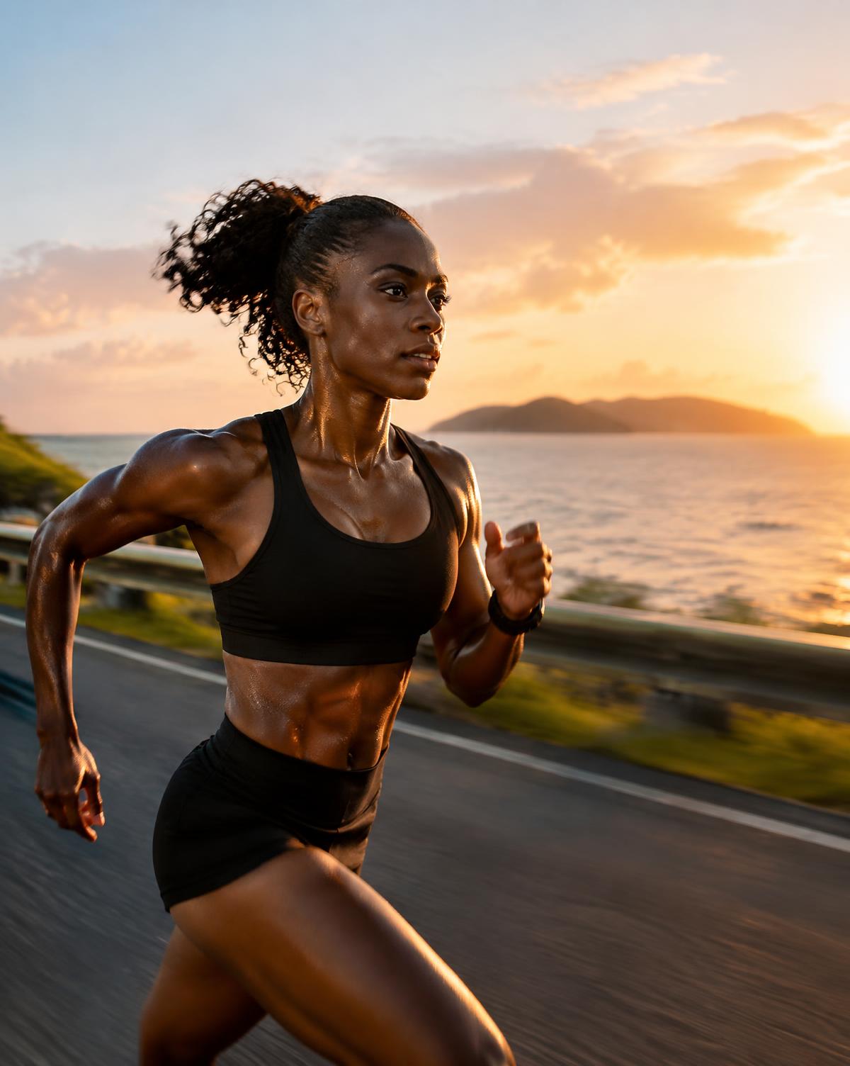 Running — active lifestyle with Tropikade